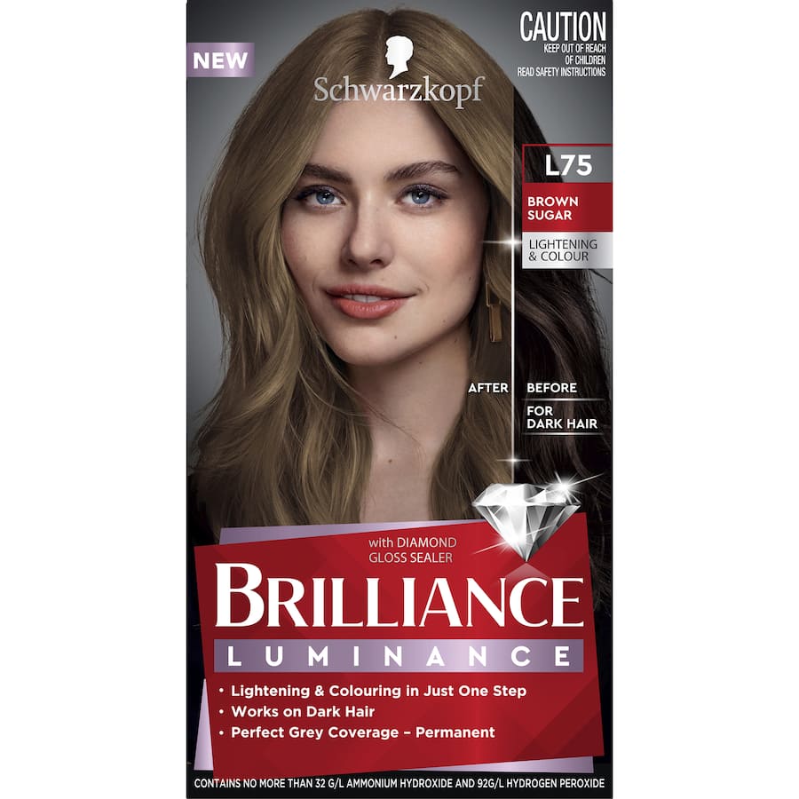 Schwarzkopf Brilliance Permanent Hair Colour L75 Brown Sugar