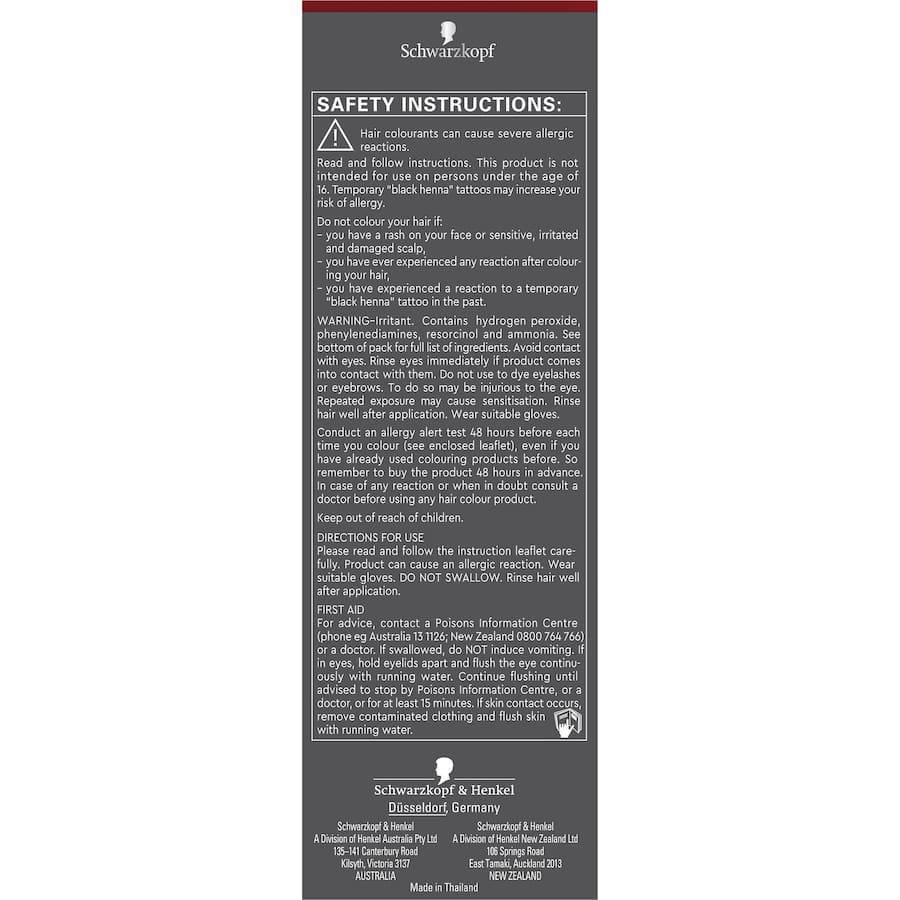 Schwarzkopf Brilliance Permanent Hair Colour L75 Brown Sugar