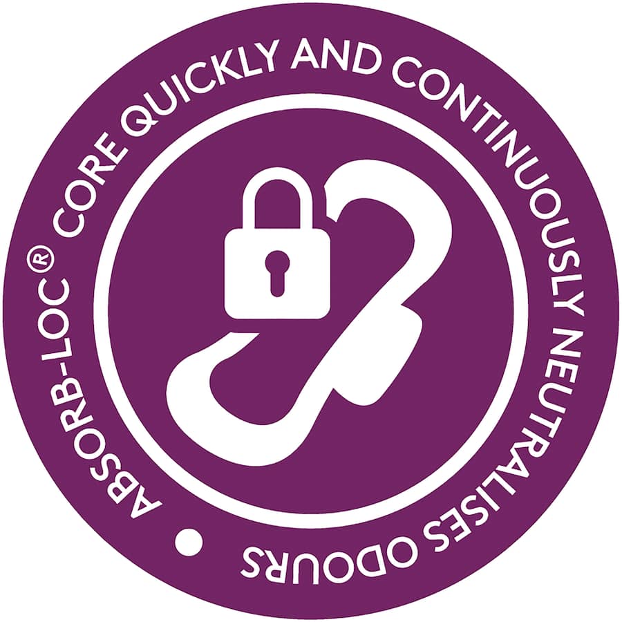 Poise Womens Continence Pads Extra Long Liners 22pack