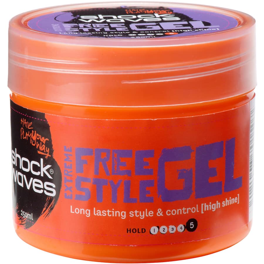 Shockwaves Hairplay Hair Gel Extreme Hold 250mL