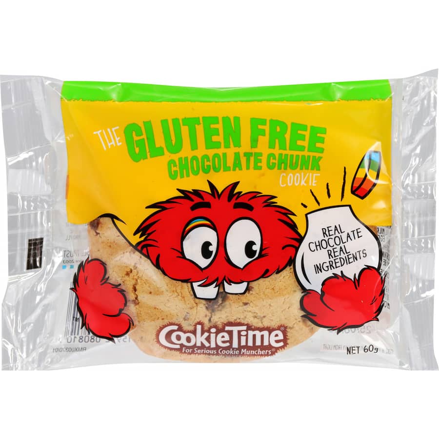 Cookie Time Gluten Free Cookies Chocolate Chunk 55g