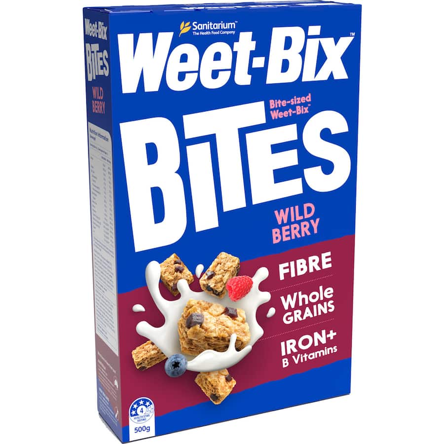 Sanitarium Weet-bix Bites Cereal Wildberry 500g