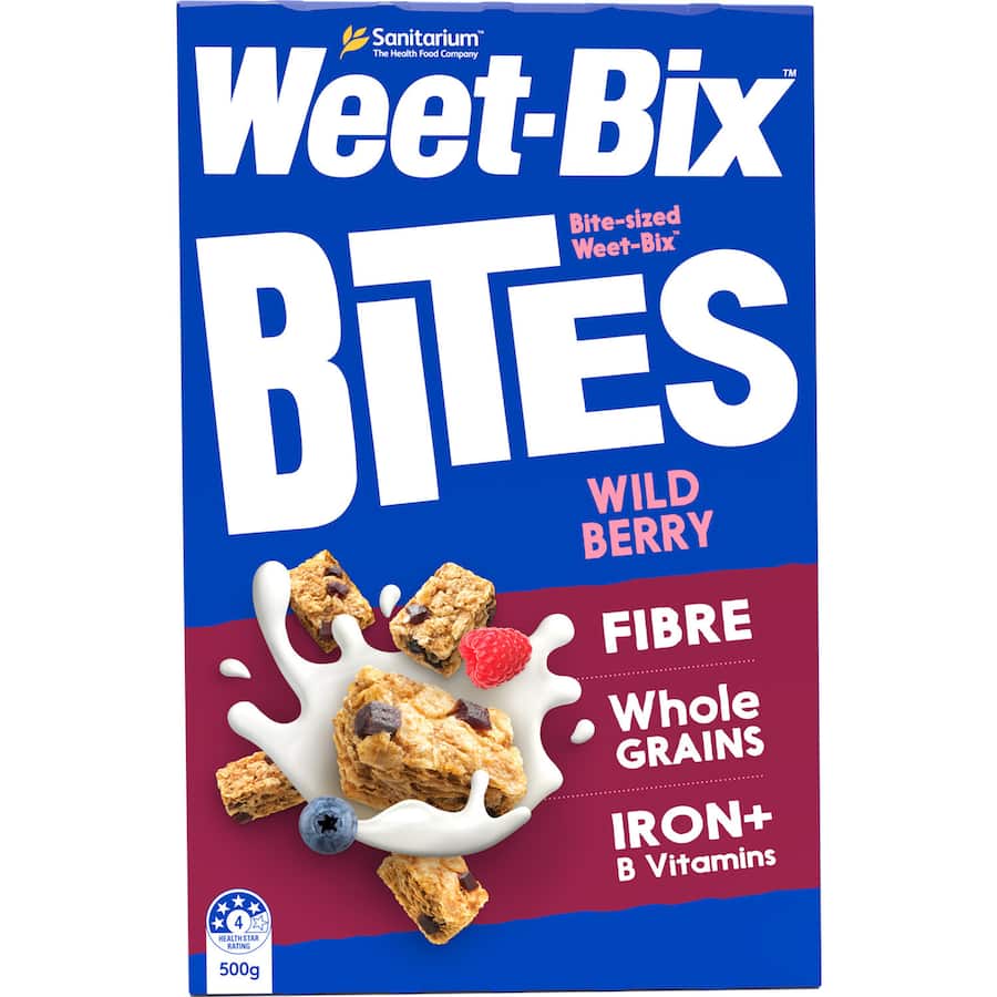 Sanitarium Weet-bix Bites Cereal Wildberry 500g