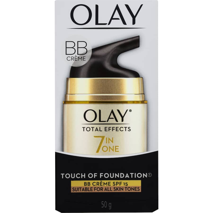 Olay Total Effects Touch Of Foundation Moisturise Spf 15 50g