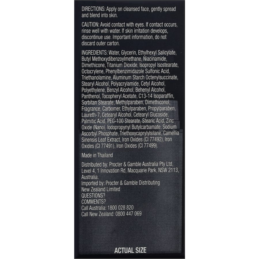 Olay Total Effects Touch Of Foundation Moisturise Spf 15 50g