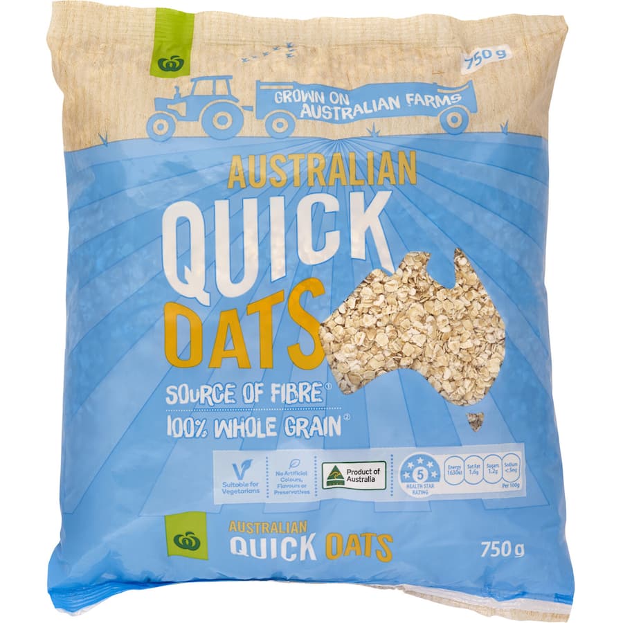 Woolworths Oats Quick 750g