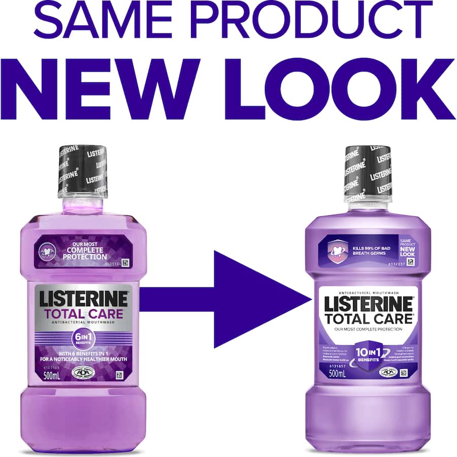 Listerine Mouthwash Total Care 10 In 1 1L