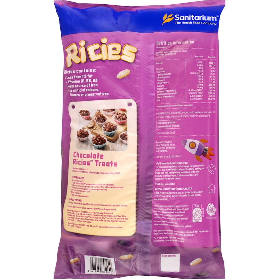 Sanitarium Cereal Ricies 460g