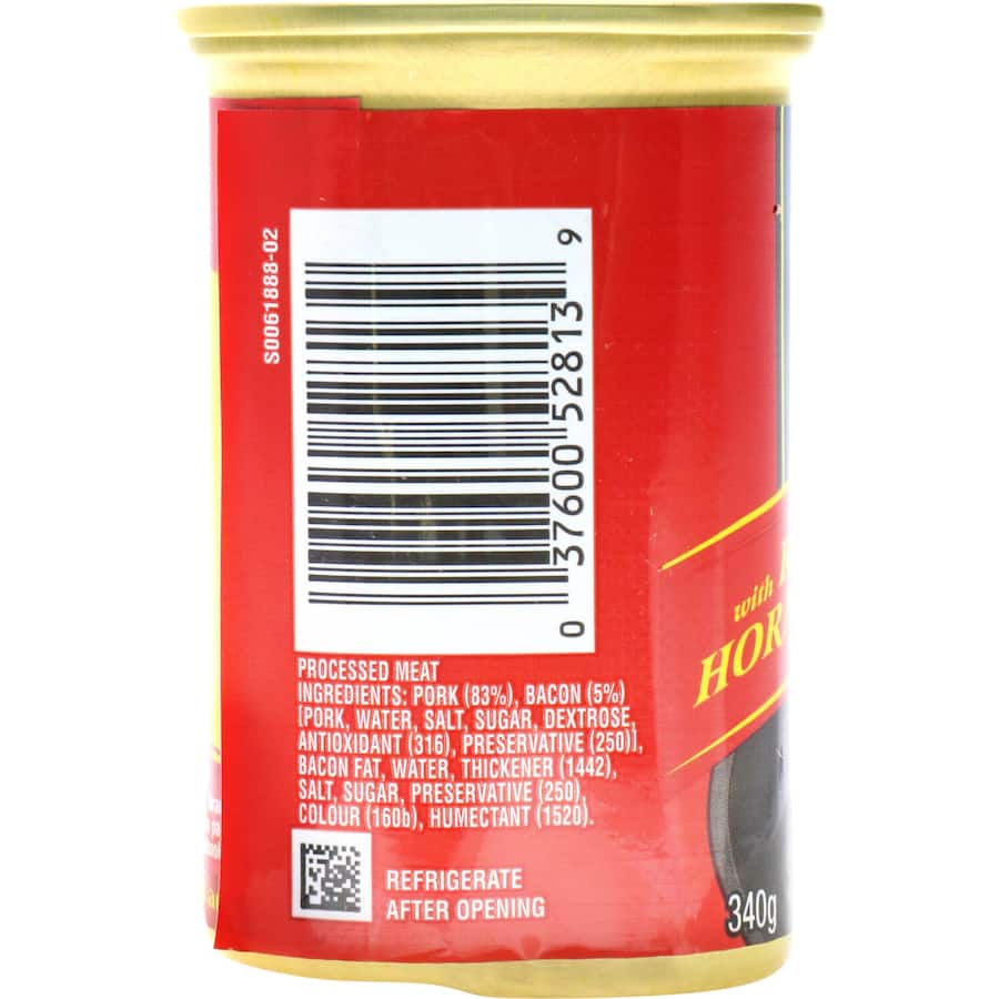 Hormel Spam With Bacon 340g