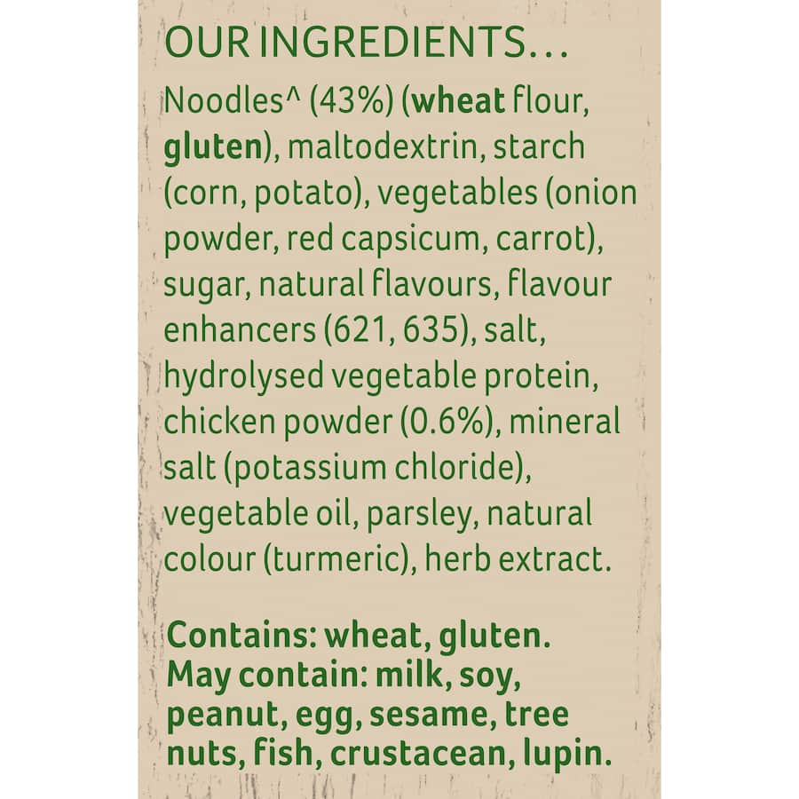 Continental Classics Cup A Soup Chicken With Lots Of Noodles 60g