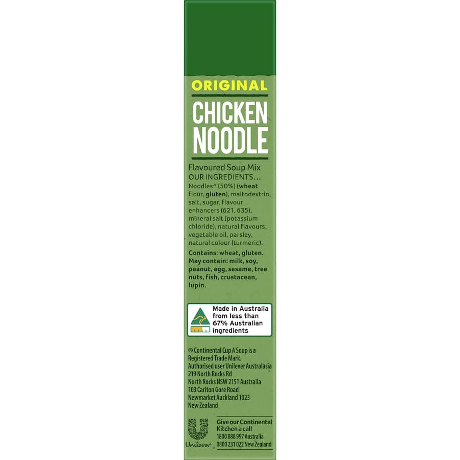 Continental Cup A Soup Instant Soup Chicken Noodle 40g 4pack