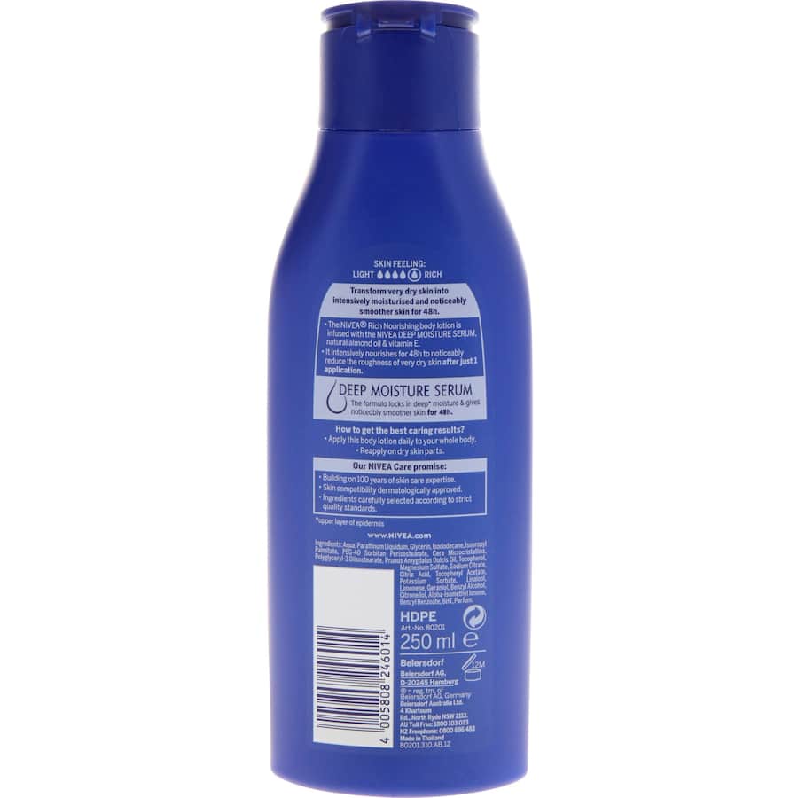 Nivea Body Lotion Rich Nourishing 250mL