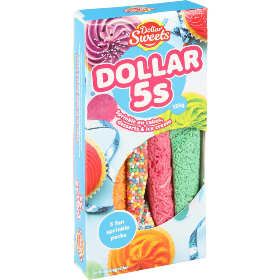 Dollar Sweets Dollar 5s 125g