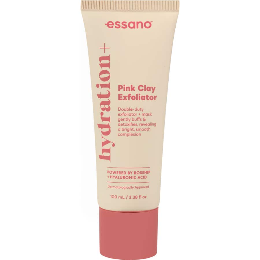 Essano Exfoliator Pink Clay Hydration+ Tube 100mL