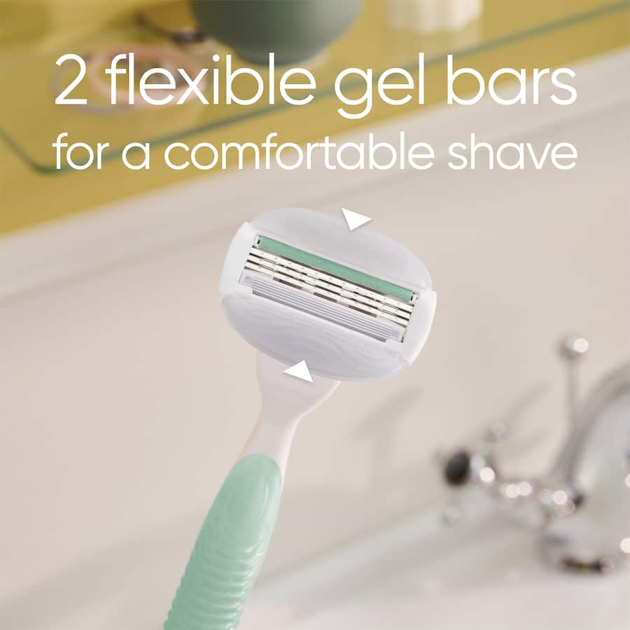 Gillette Venus Razor Blades Comfortglide Sensitive 4pack