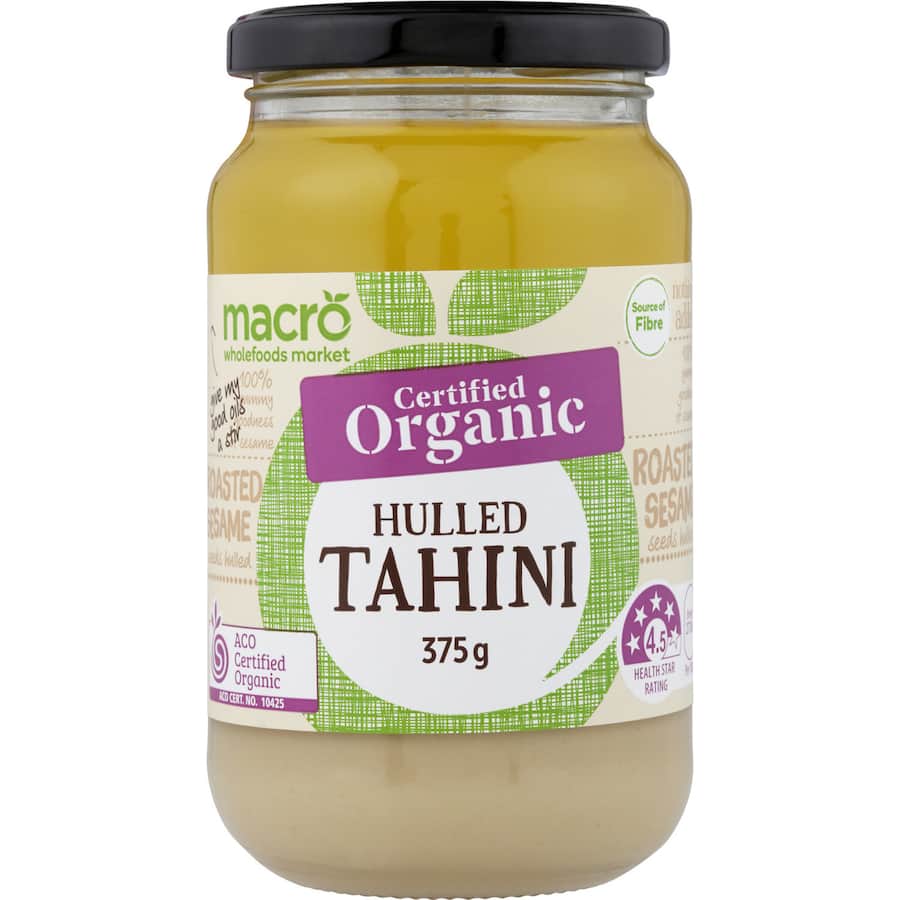 Macro Organic Hulled Tahini 375g