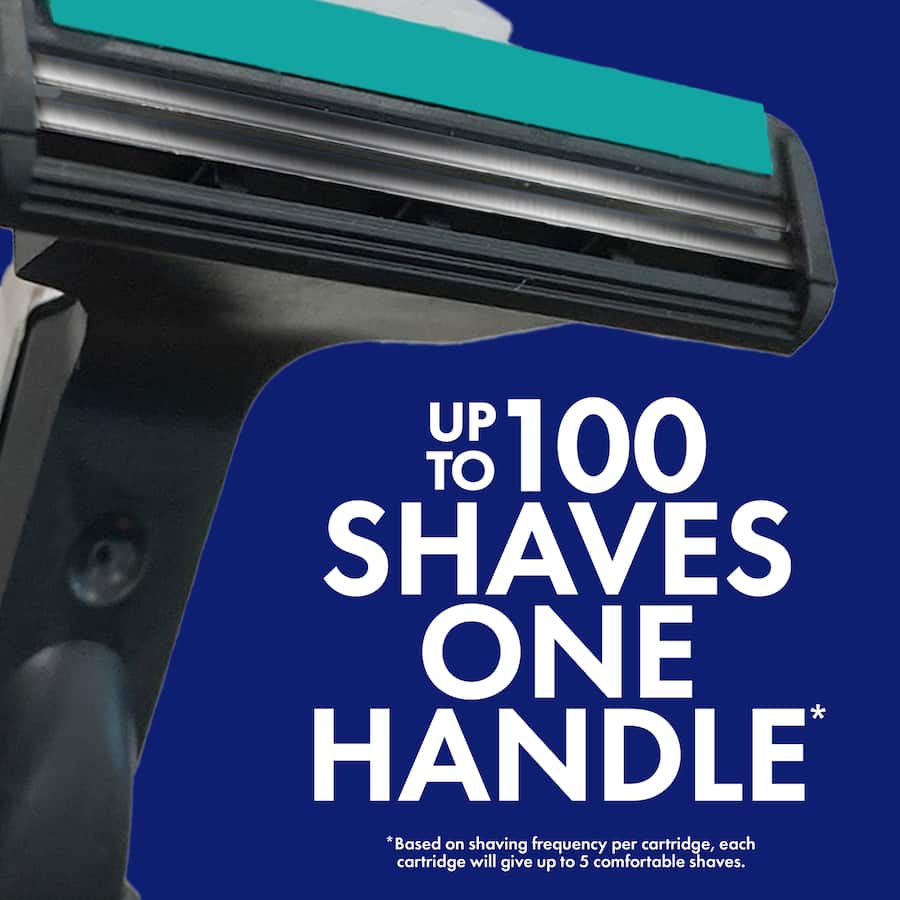 Gillette Solo 2 Razor Handle +20 Cartridges Kit