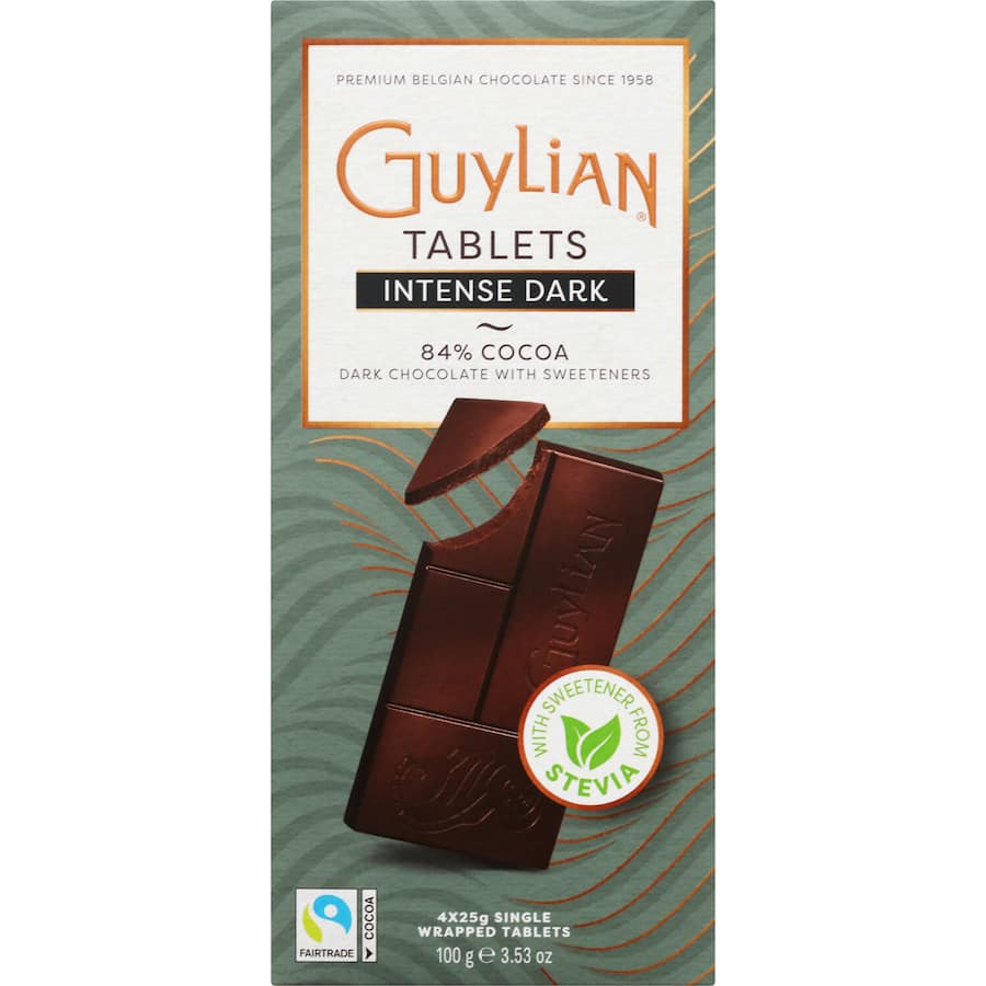Guylian Chocolate Dark No Added Sugar 100g