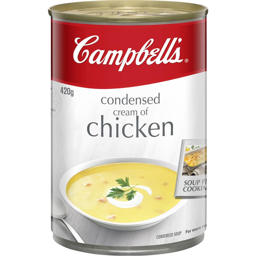 Campbell's Soup Cream Of Chicken Canned 420g