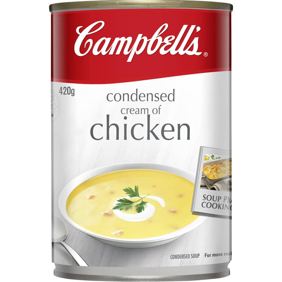 Campbell's Soup Cream Of Chicken Canned 420g