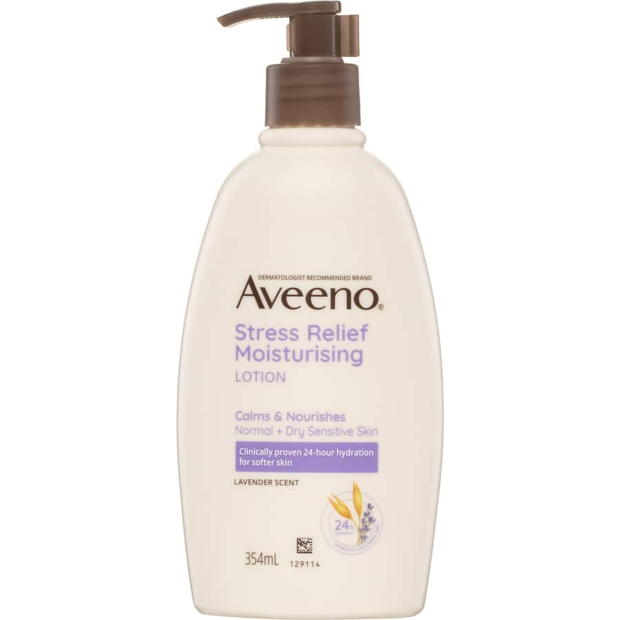 Aveeno Body Body Lotion Stress Relief Pump 354mL