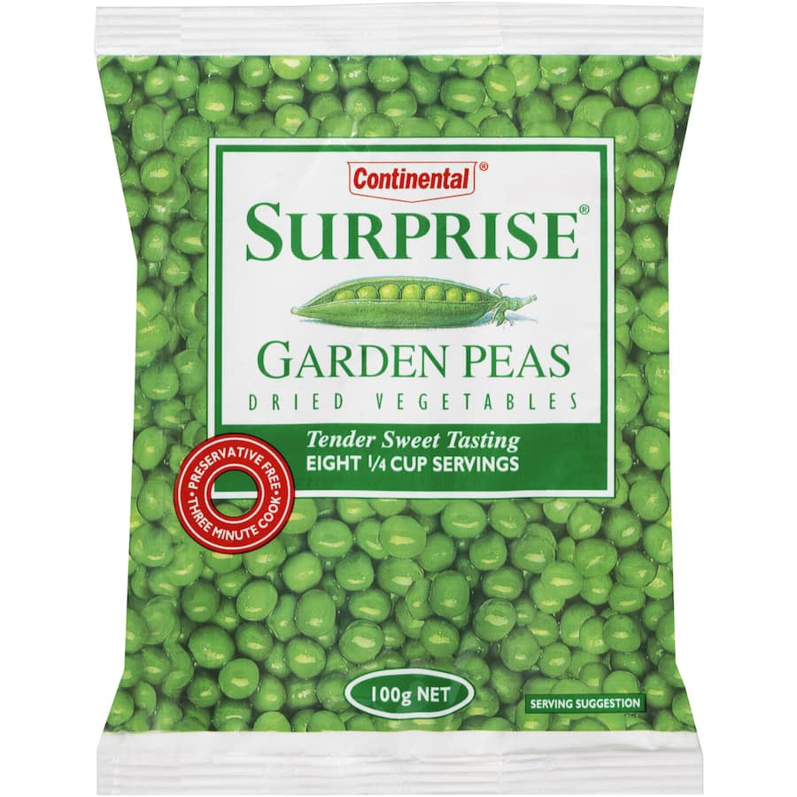 Surprise Peas Garden Dried Packet 100g