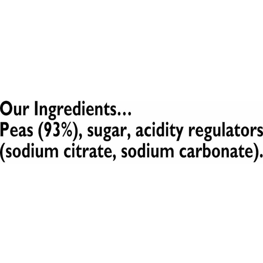 Surprise Peas Garden Dried Packet 100g