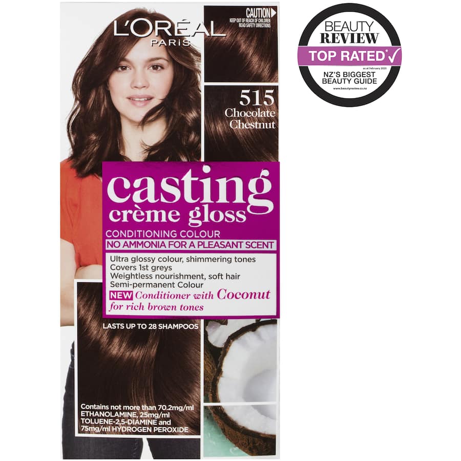 L'oreal Paris Casting Hair Colour Creme Gloss Chocolate Chestnut 1pack