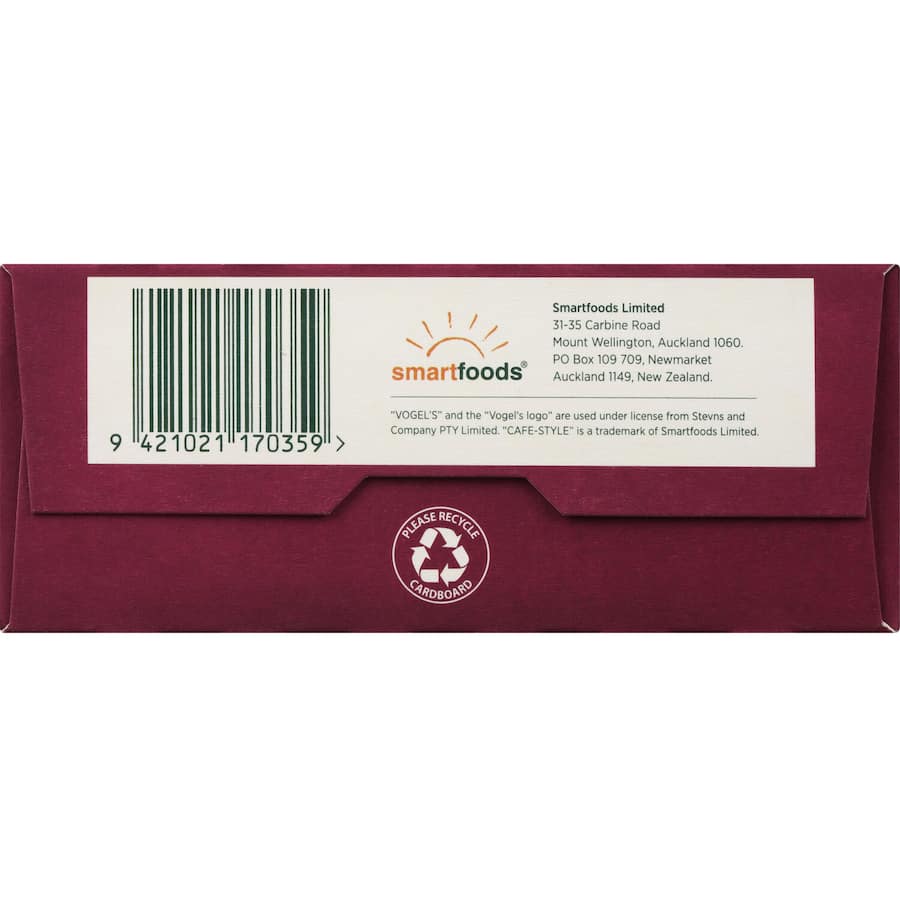 Vogels Cafe Style Muesli Toasted Berry Gluten Free 400g