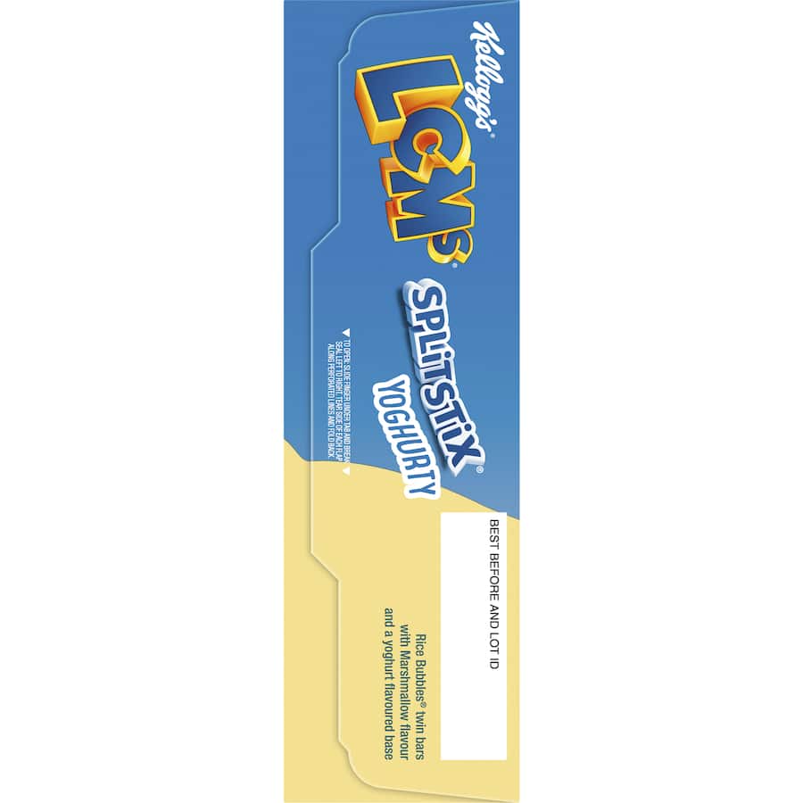 Kellogg's Lcms Cereal Bars Split Stix Yoghurty 5pk 110g