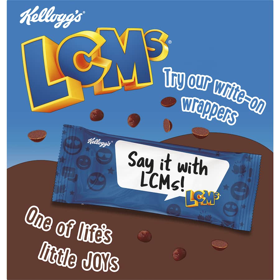 Kellogg's Lcms Cereal Bars Choc Chip Rice Bubbles 5pk 100g