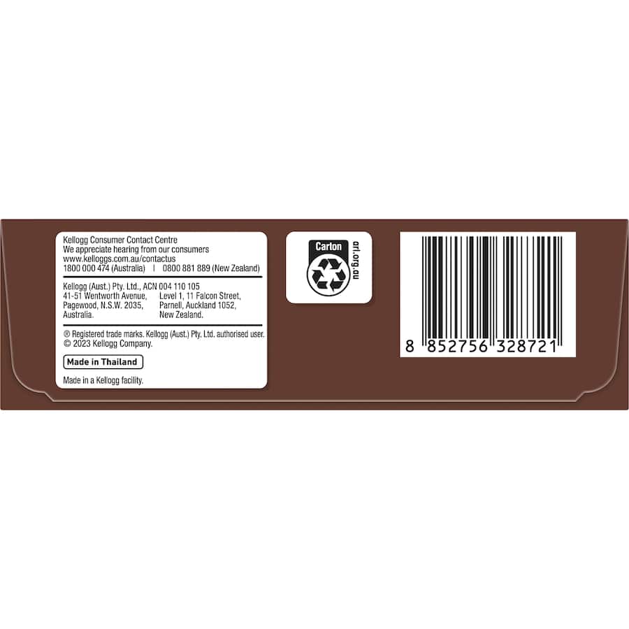 Kellogg's Lcms Cereal Bars Choc Chip Rice Bubbles 5pk 100g