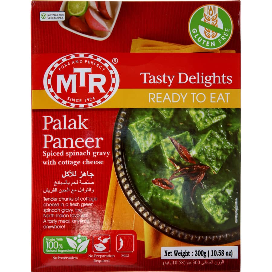 Mtr Ready Meal Palak Paneer Box 300g