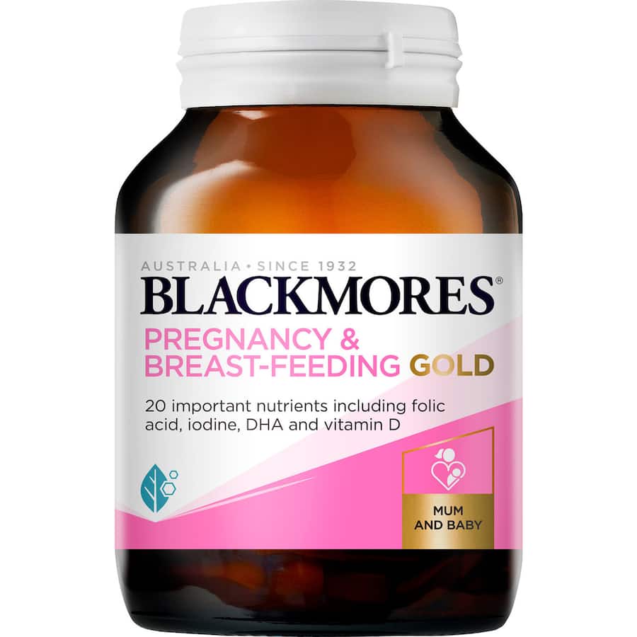 Blackmores Pregnancy & Breastfeeding Gold 60ea