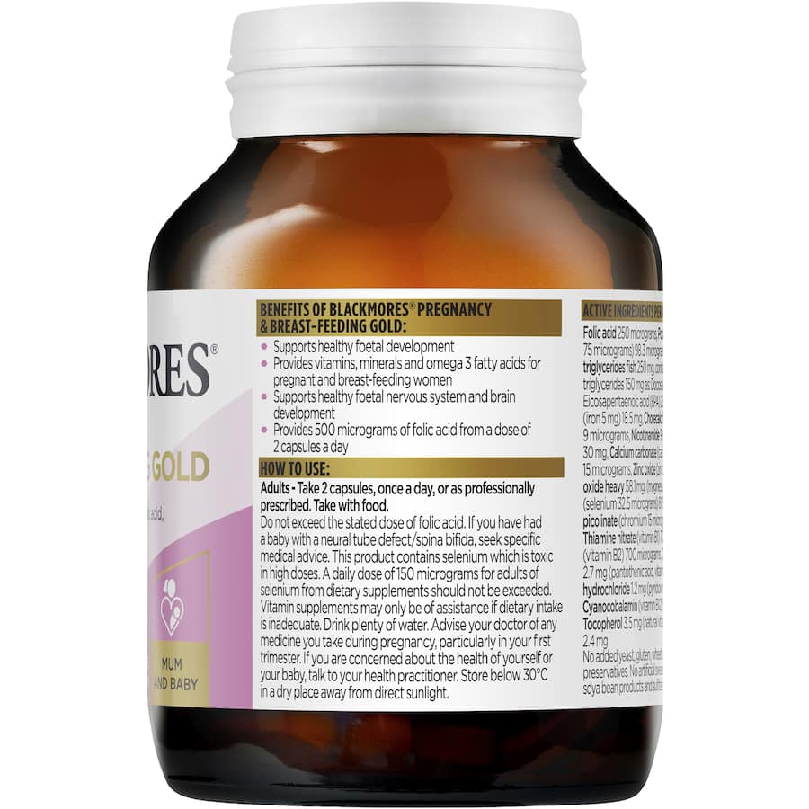 Blackmores Pregnancy & Breastfeeding Gold 60ea