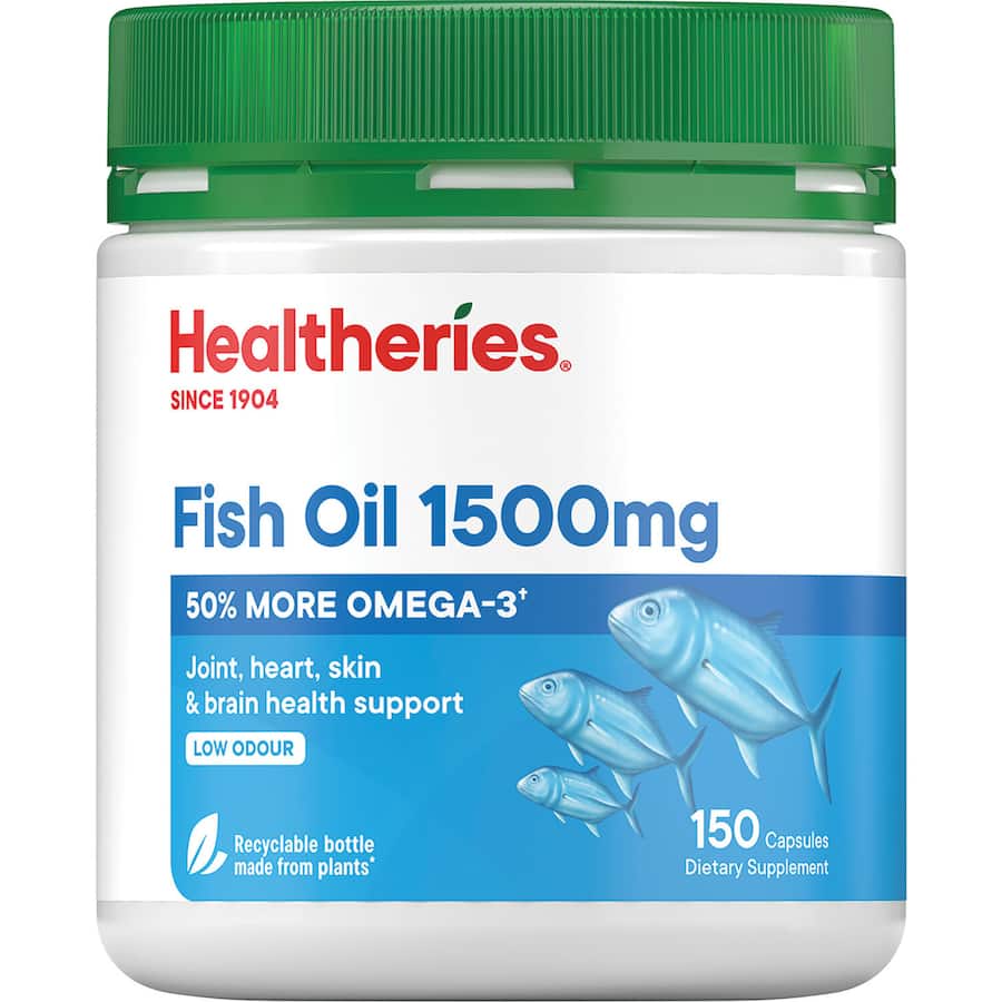 Healtheries Fish Oil Value Pack 1500mg 150pack