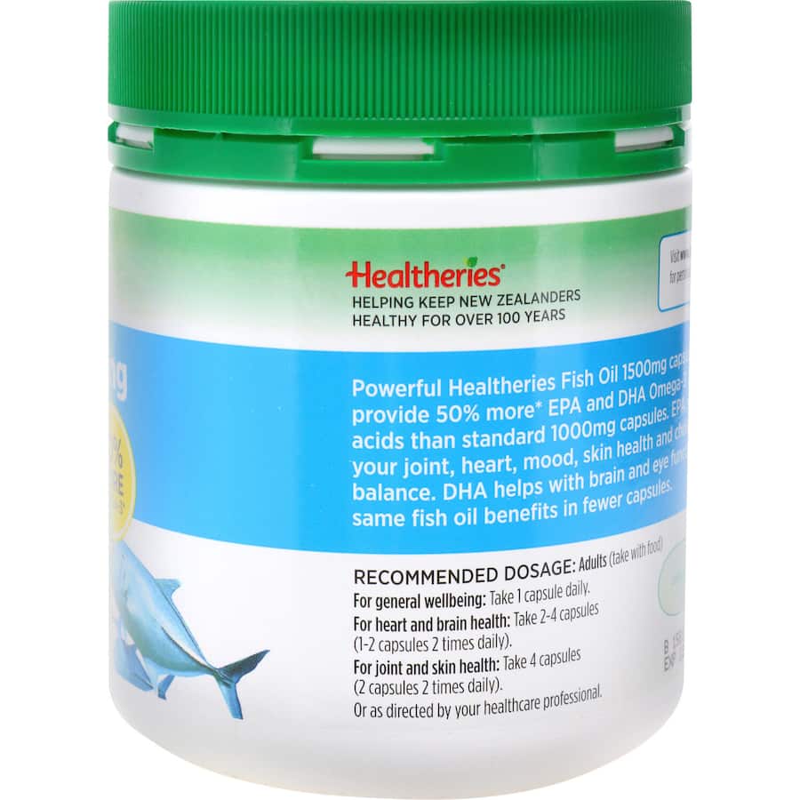 Healtheries Fish Oil Value Pack 1500mg 150pack
