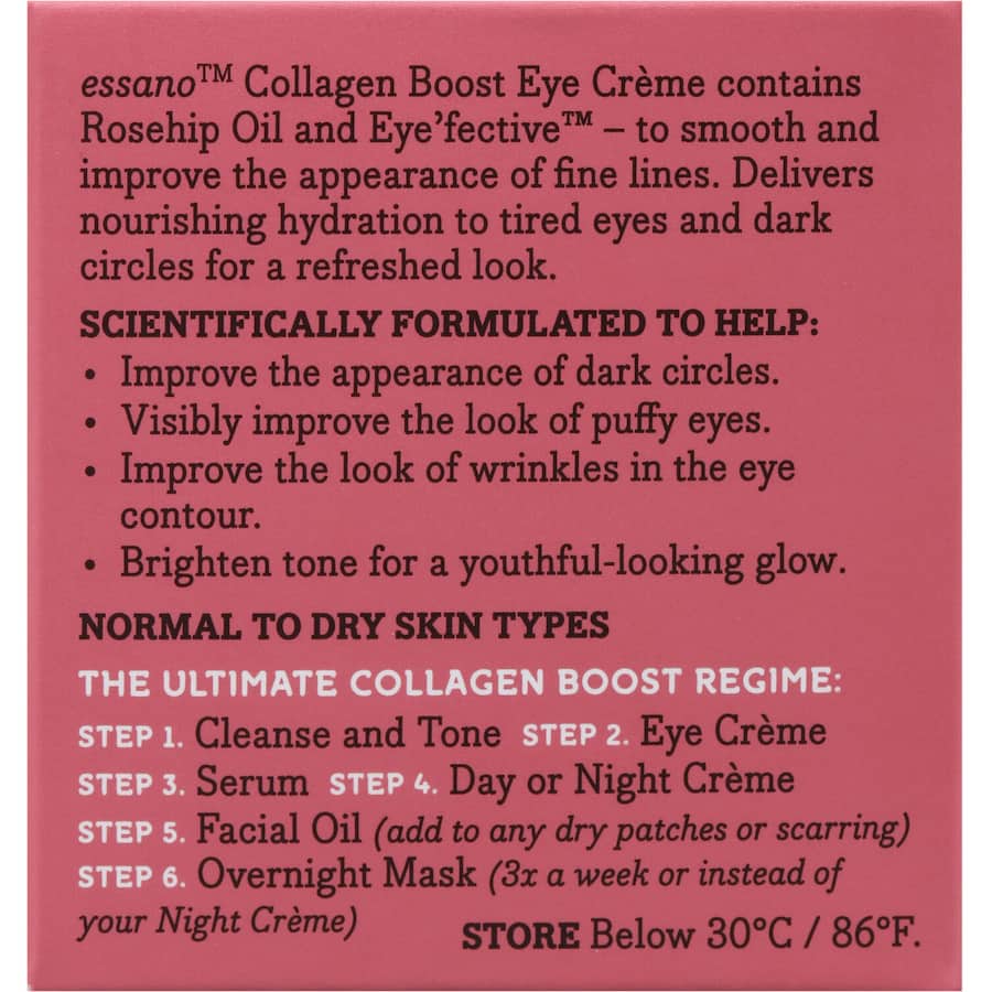 Essano Collagen Boost Eye Cream 10g