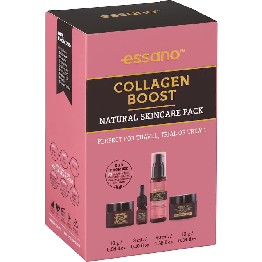Essano Collagen Boost Skin Care Pack Trial Pk 33g