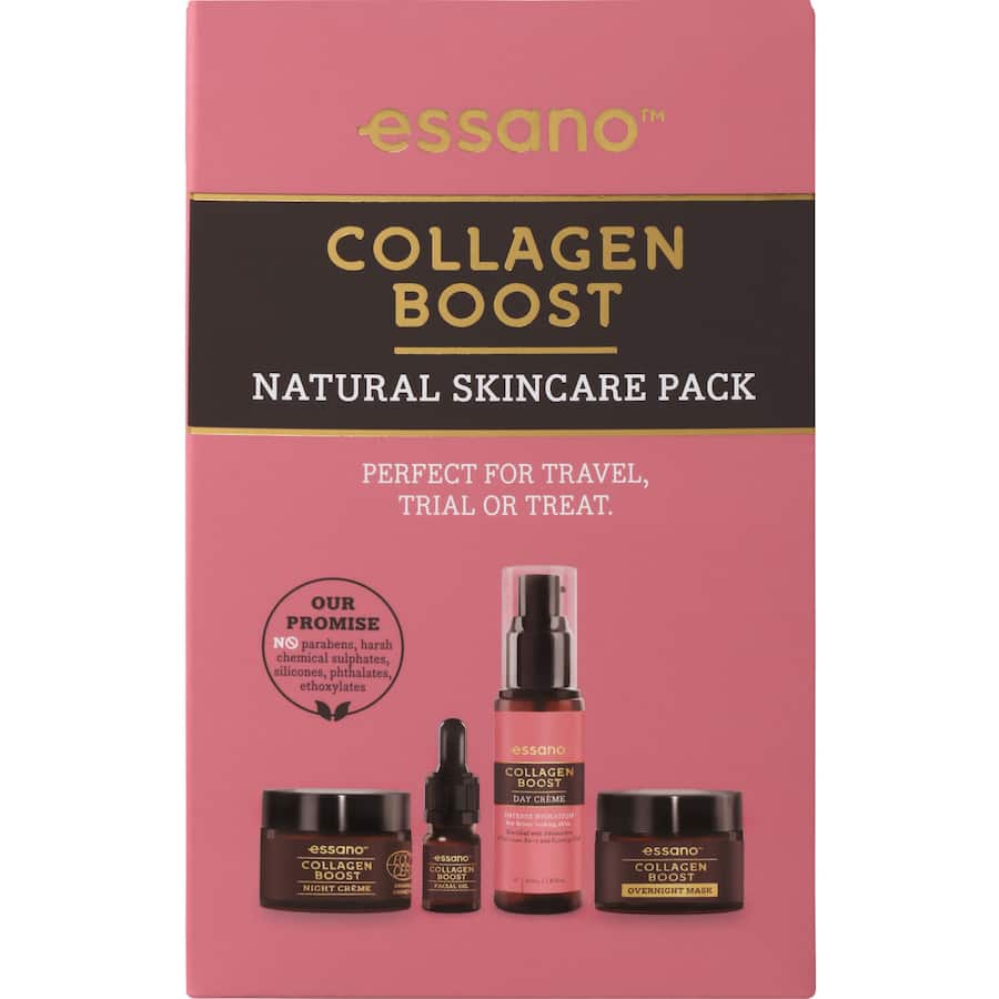 Essano Collagen Boost Skin Care Pack Trial Pk 33g