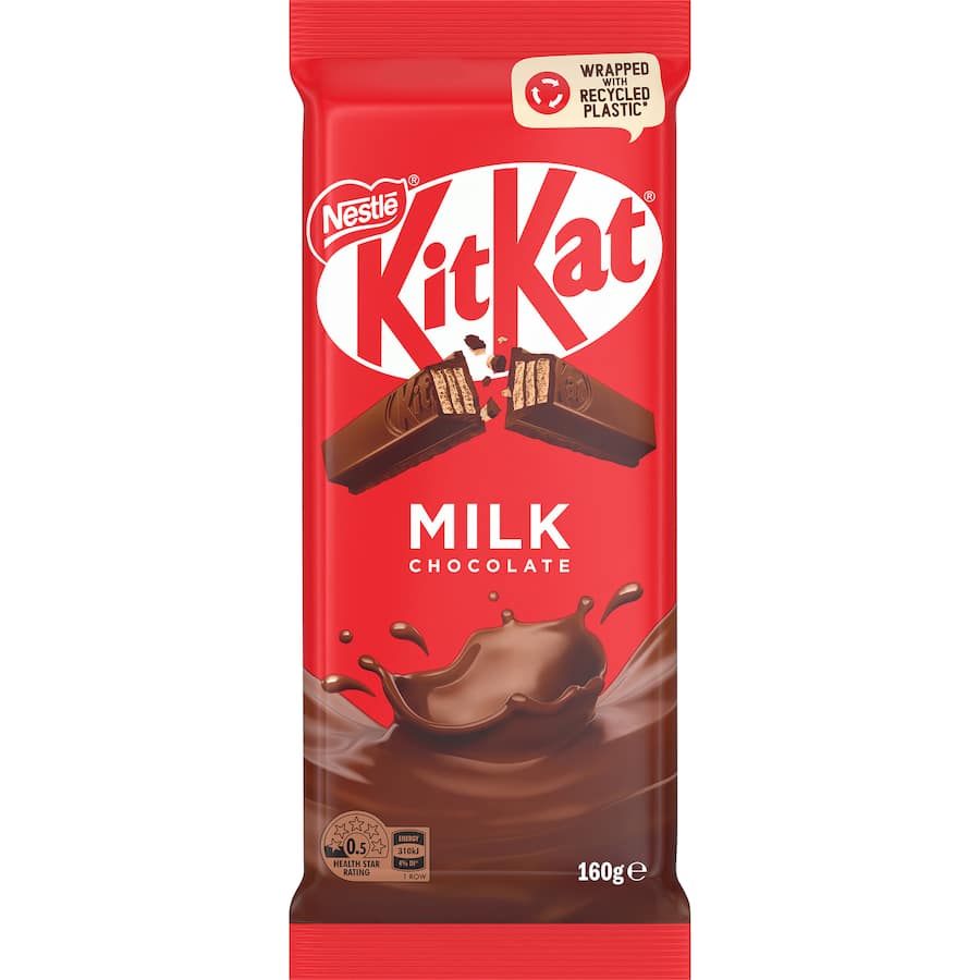 Nestlé Kit Kat Milk Chocolate Block 160g