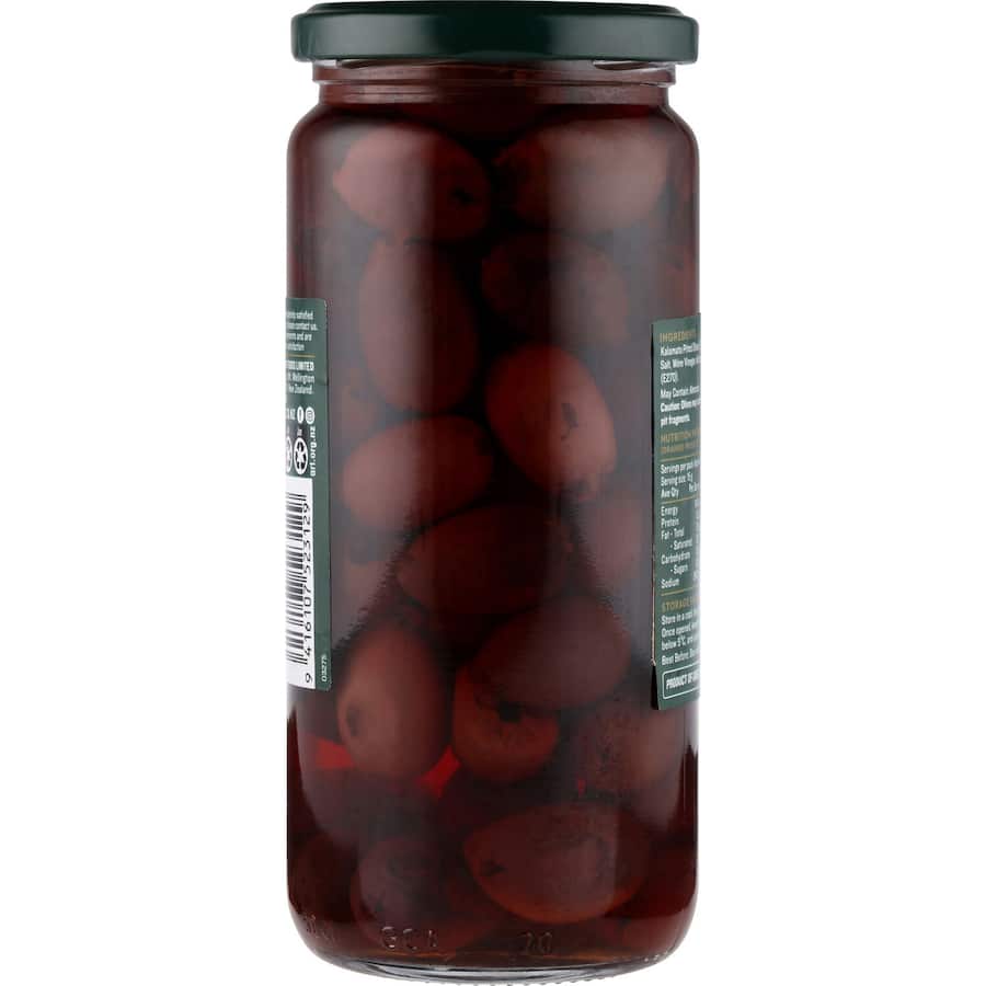 Delmaine Olives Pitted Kalamata 470g