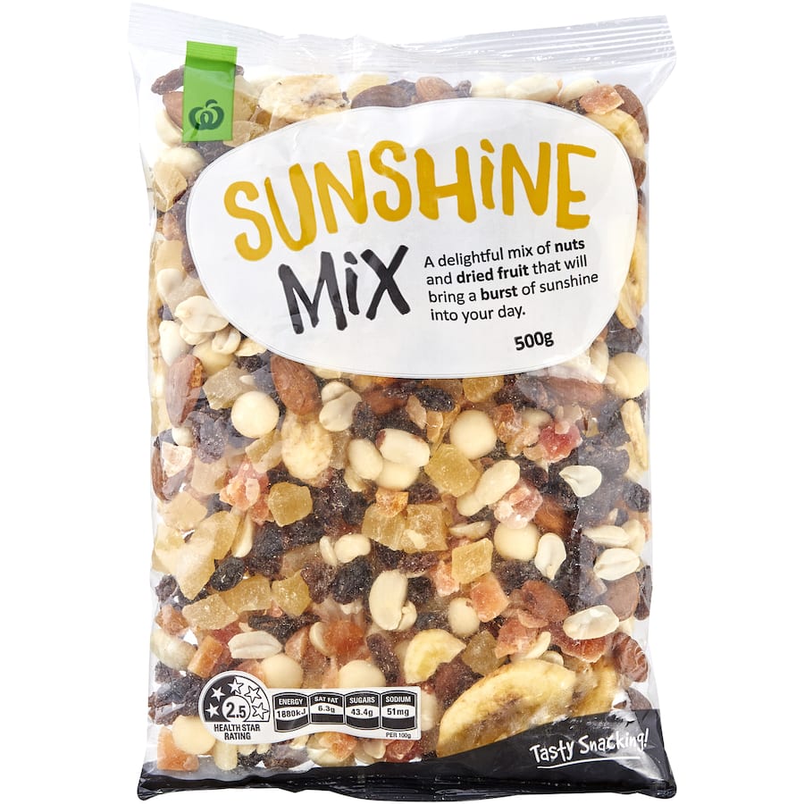 Woolworths Snack Mix Sunshine Mix 500g