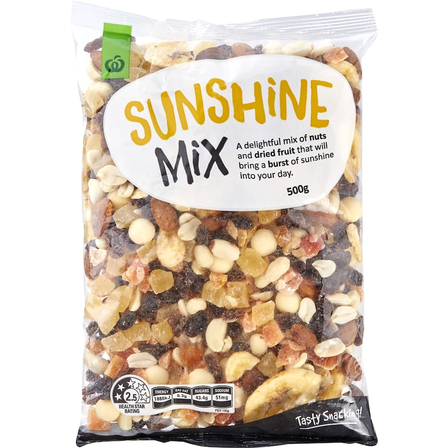 Woolworths Snack Mix Sunshine Mix 500g