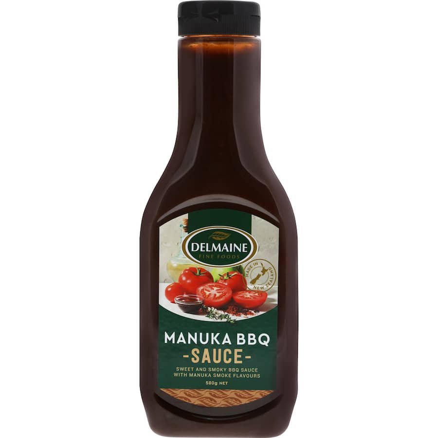 Delmaine Bbq Sauce Smoked Manuka 580g