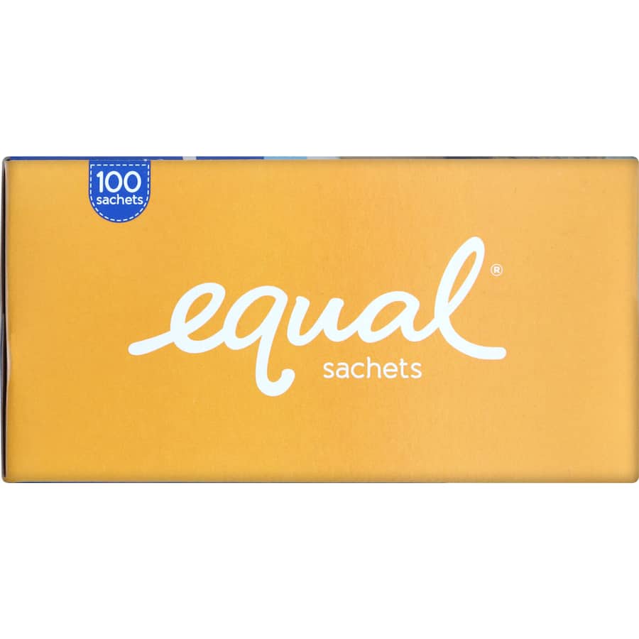 Equal Sugar Substitute Sachets Box 100pack