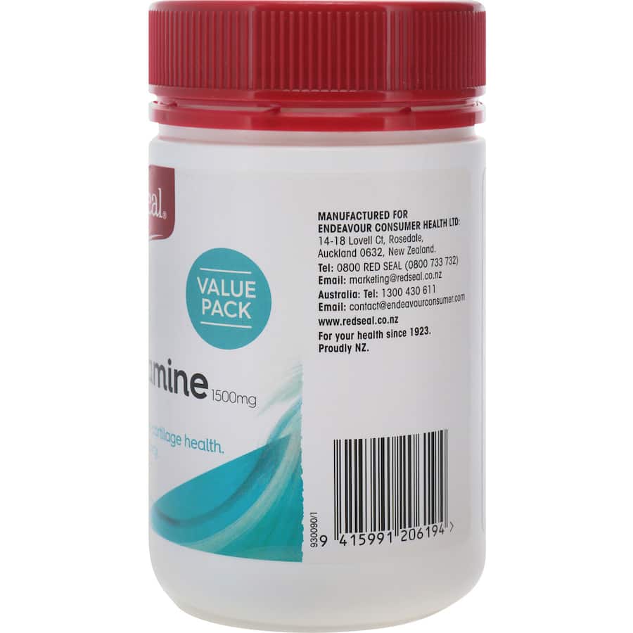 Red Seal Glucosamine 1500mg Value Pack Tablets 100pack