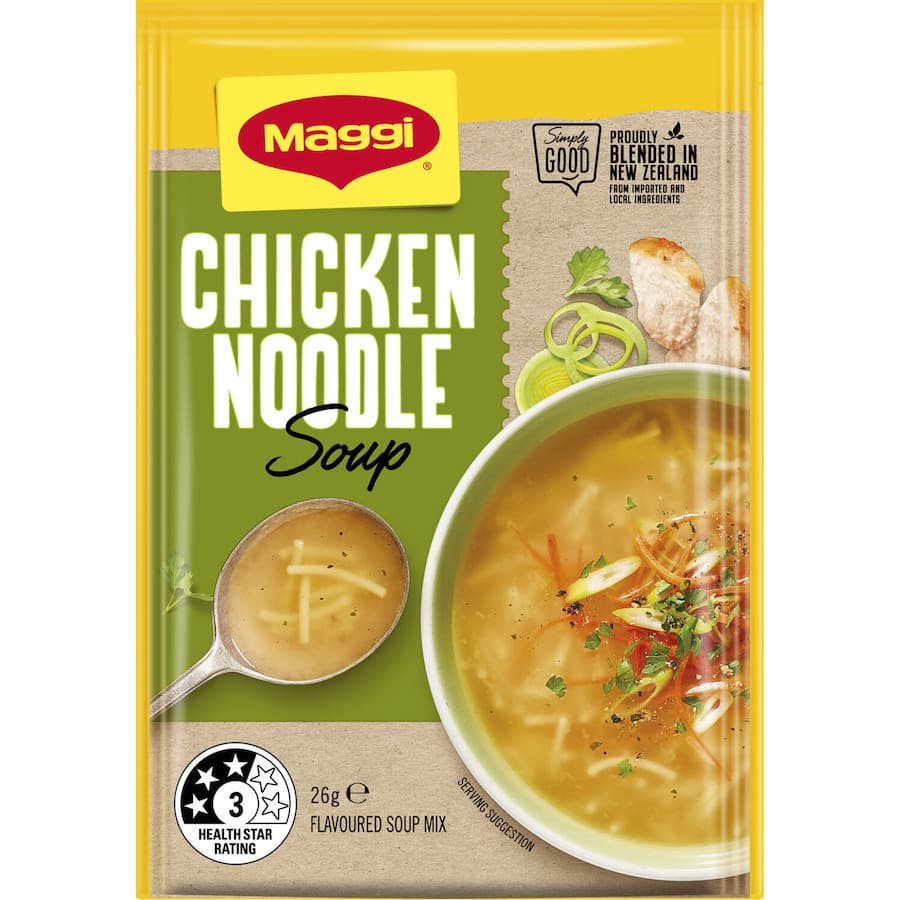 Maggi Soup Chicken Noodle Sachet 26g