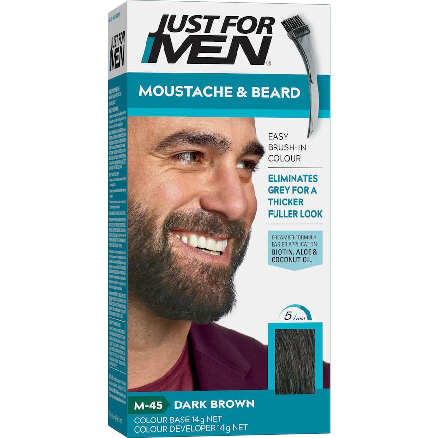 Just For Men Moustache & Beard Colour Dark Brown