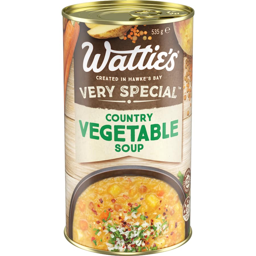 Wattie's Very Special Soup Country Vegetable Canned 535g